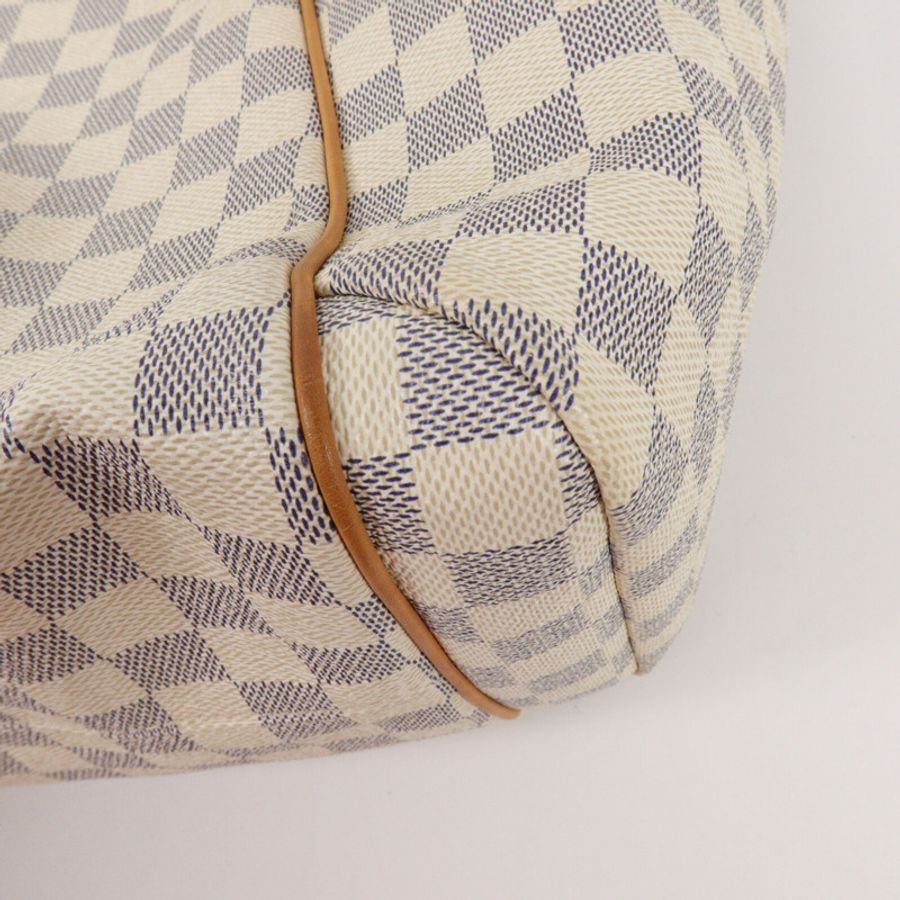LOUIS VUITTON Damier Azur Totally MM肩背袋-9