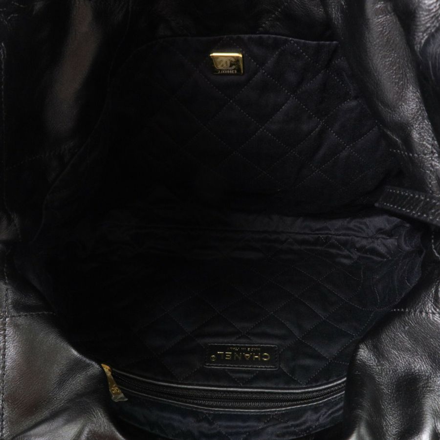 CHANEL 牛皮皮革Chanel 22 Small鏈帶肩背袋-4