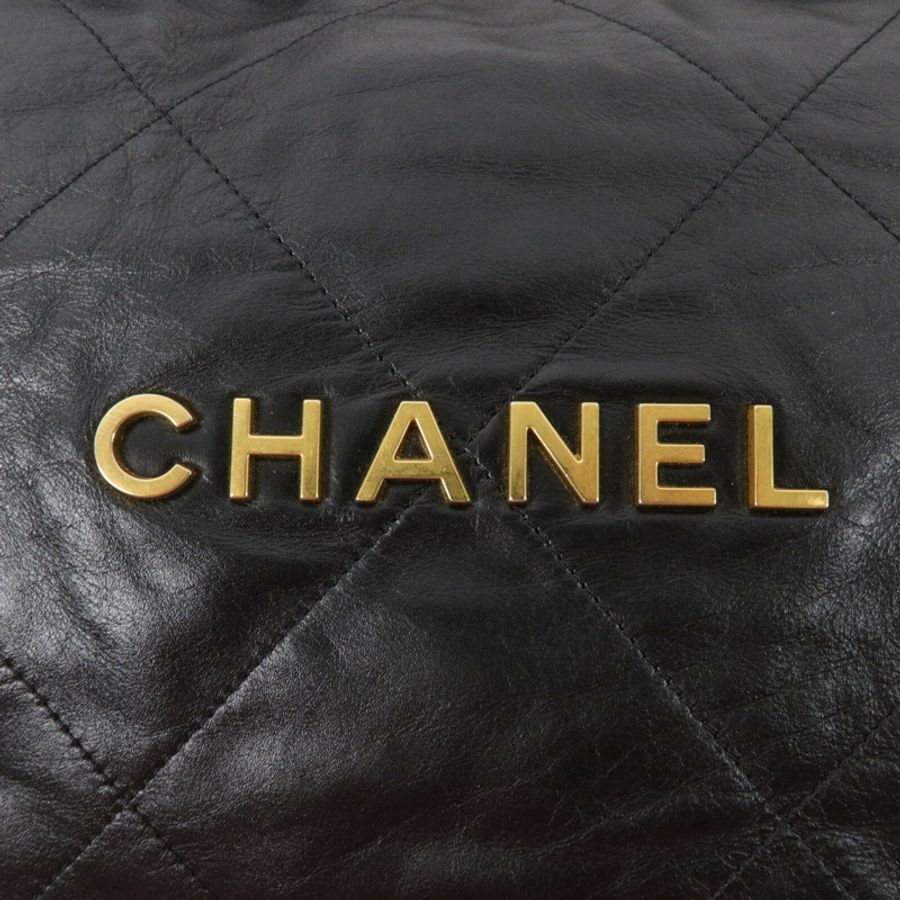 CHANEL 牛皮皮革Chanel 22 Small鏈帶肩背袋-6