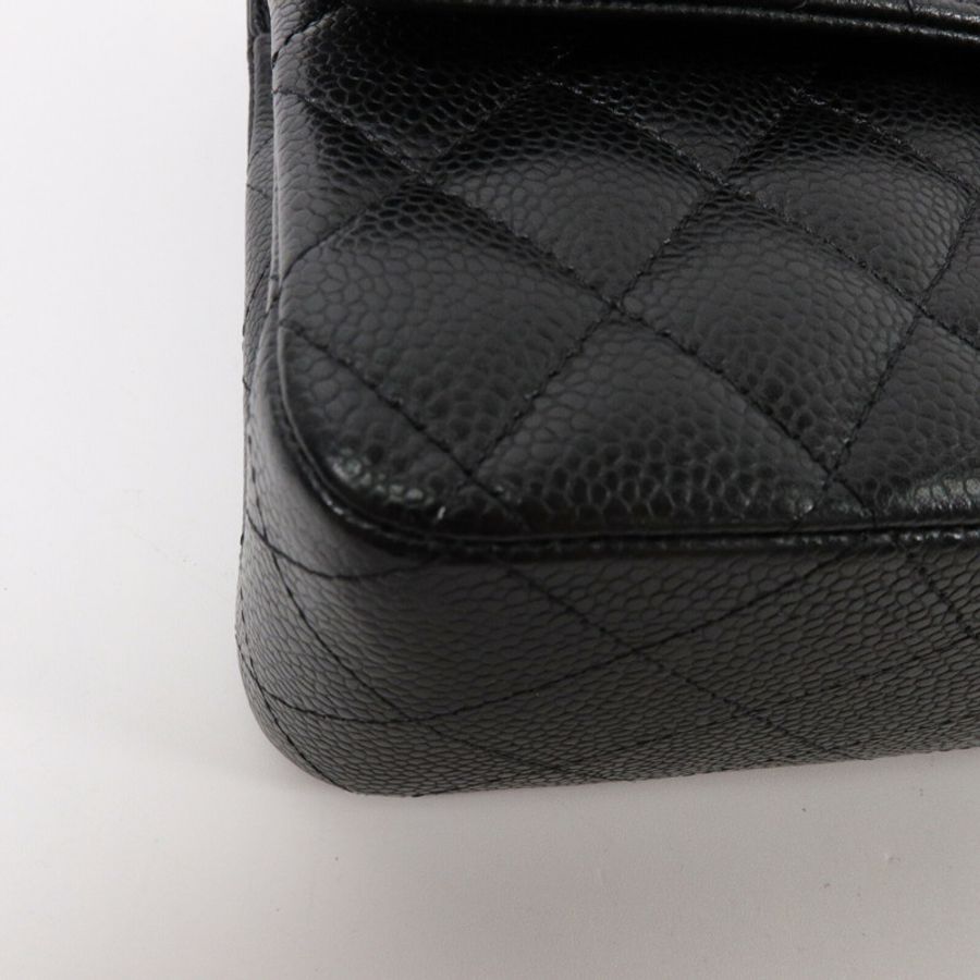 CHANEL 牛皮皮革Classic 25鏈帶肩背袋-13