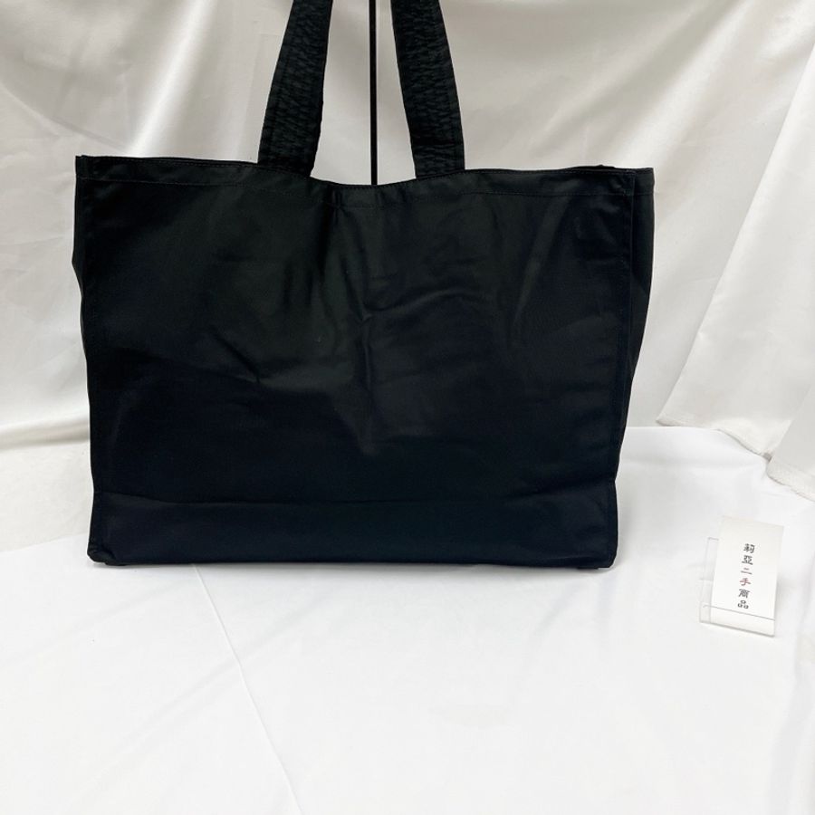 莉亞精品♡ Burberry 尼龍托特包 黑色 二手美品-3