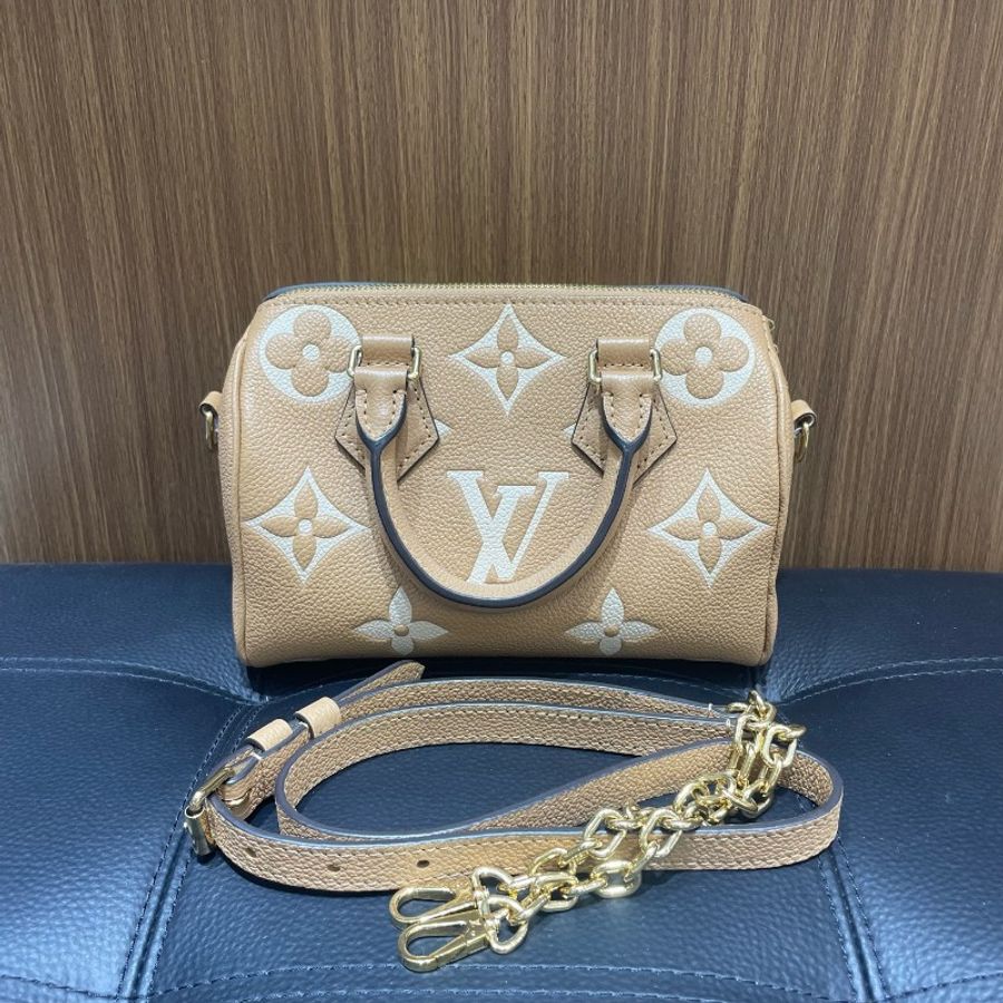 LV路易威登|speedy 20 奶茶色-1