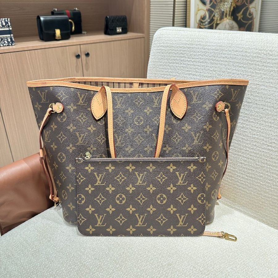路易威登/LV nf中號 98新 晶片款-0