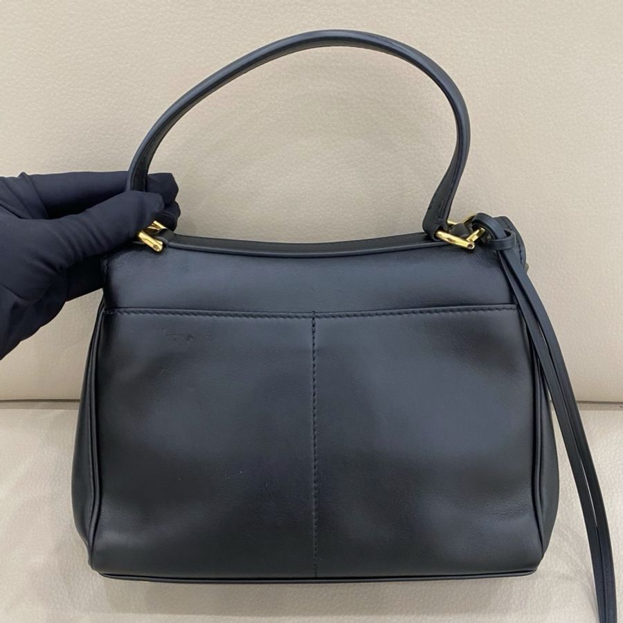 Balenciaga 巴黎世家 Rodeo mini 黑金迷你手提包肩背包斜挎包-3