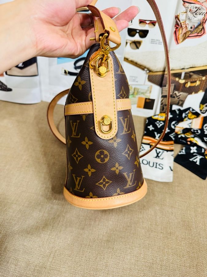 LV Duffle M43587 薯條包,手提、斜背包-3