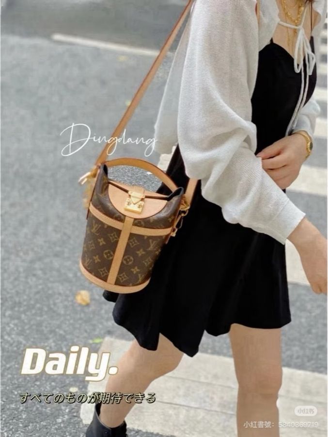 LV Duffle M43587 薯條包,手提、斜背包-11