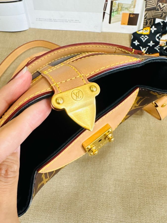 LV Duffle M43587 薯條包,手提、斜背包-19
