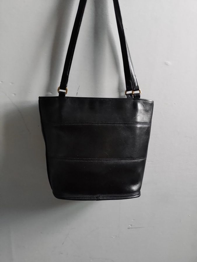 美製老品 #COACH 黑色小型托特包 | 美式 | 古典 | 老包 | 老靈魂-0