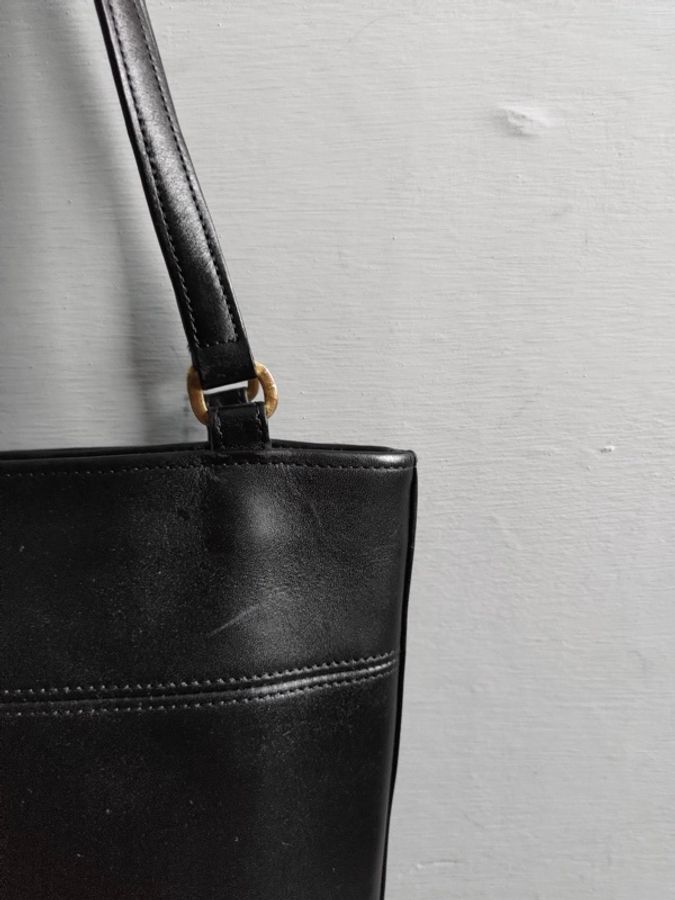 美製老品 #COACH 黑色小型托特包 | 美式 | 古典 | 老包 | 老靈魂-2