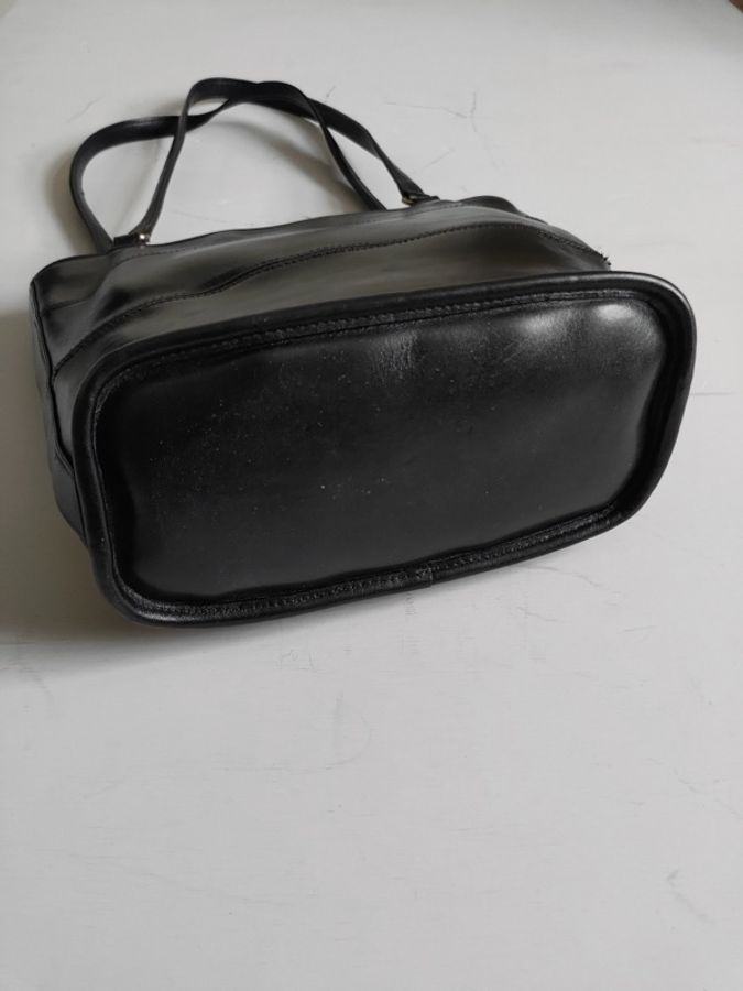 美製老品 #COACH 黑色小型托特包 | 美式 | 古典 | 老包 | 老靈魂-6