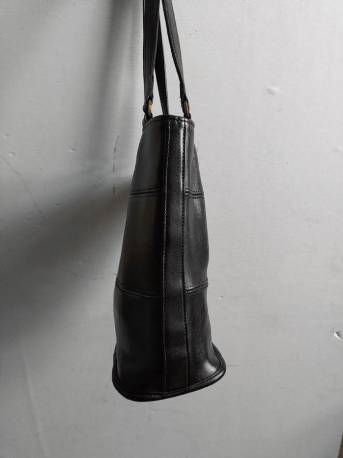 美製老品 #COACH 黑色小型托特包 | 美式 | 古典 | 老包 | 老靈魂-8