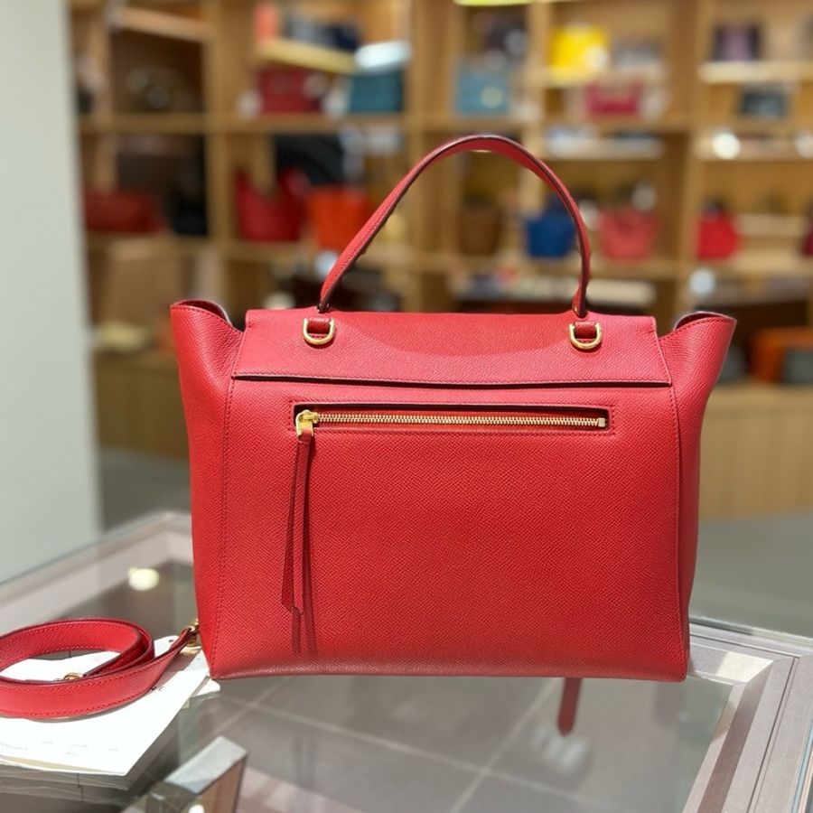Celine mini belt紅色鲶鱼大号-1