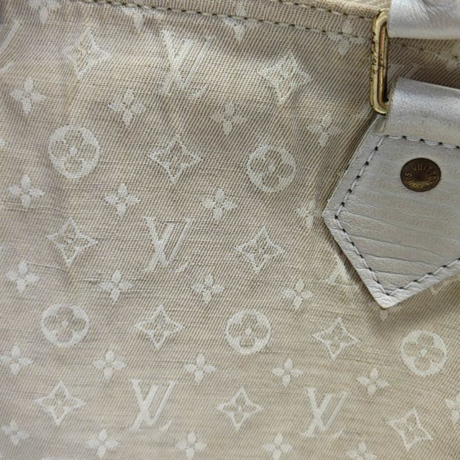 LOUIS VUITTON SPEEDY 30 米色帆布經典老花波士頓包-7
