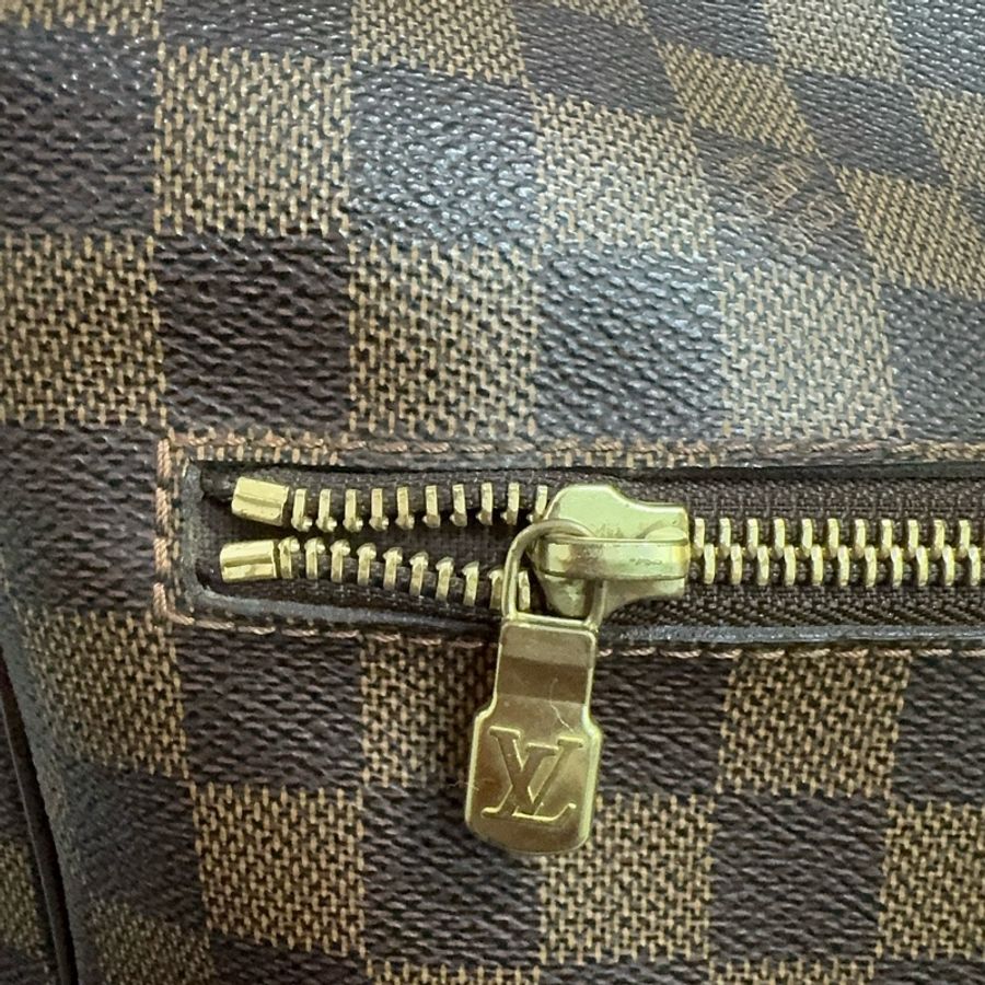 LouisVuitton 路易威登棋盤格翻蓋公文包郵差包尺寸32x10.5x26-6