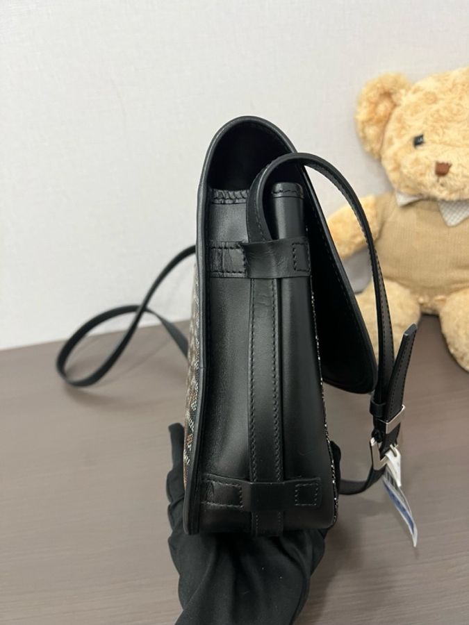 Goyard 戈雅 黑色Belvedere郵差包 尺寸28*24。-2