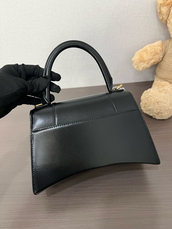 Balenciaga 巴黎世家 黑金光面沙漏S-2