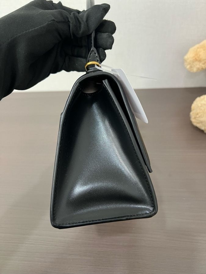 Balenciaga 巴黎世家 黑金光面沙漏S-3