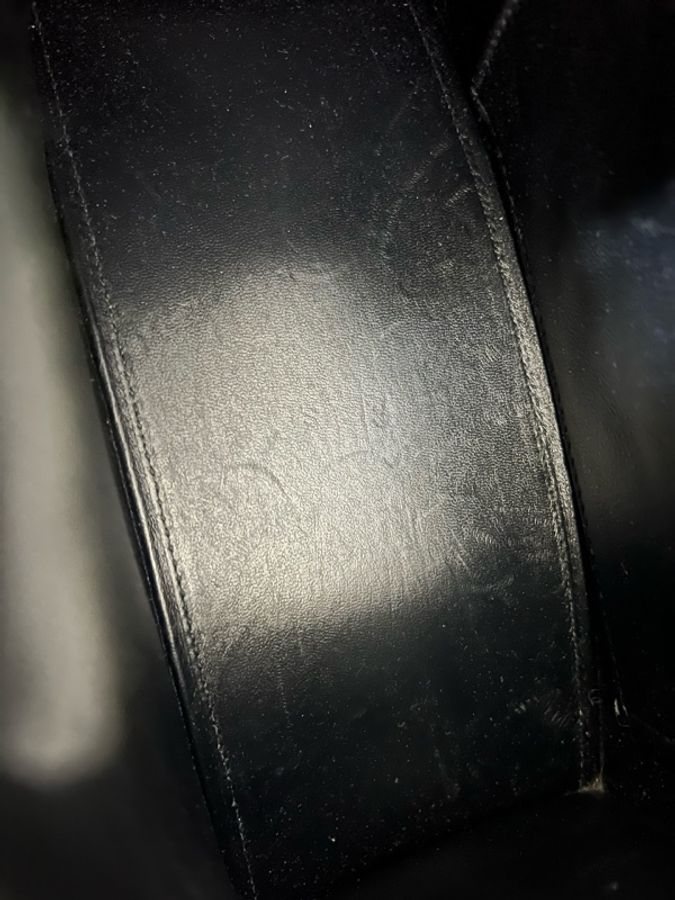 Balenciaga 巴黎世家 黑金光面沙漏S-7