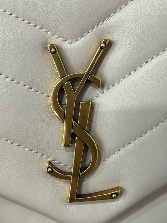 YSL 聖羅蘭 大號loulou方胖子 底長30。-12