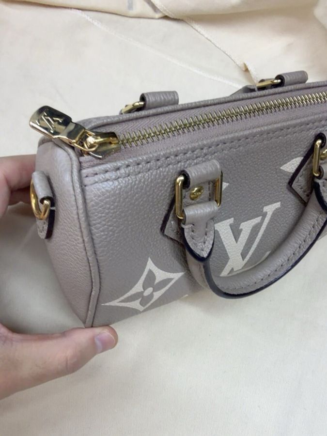 Louis Vuitton路易威登 Speedy Nano 大象灰-1