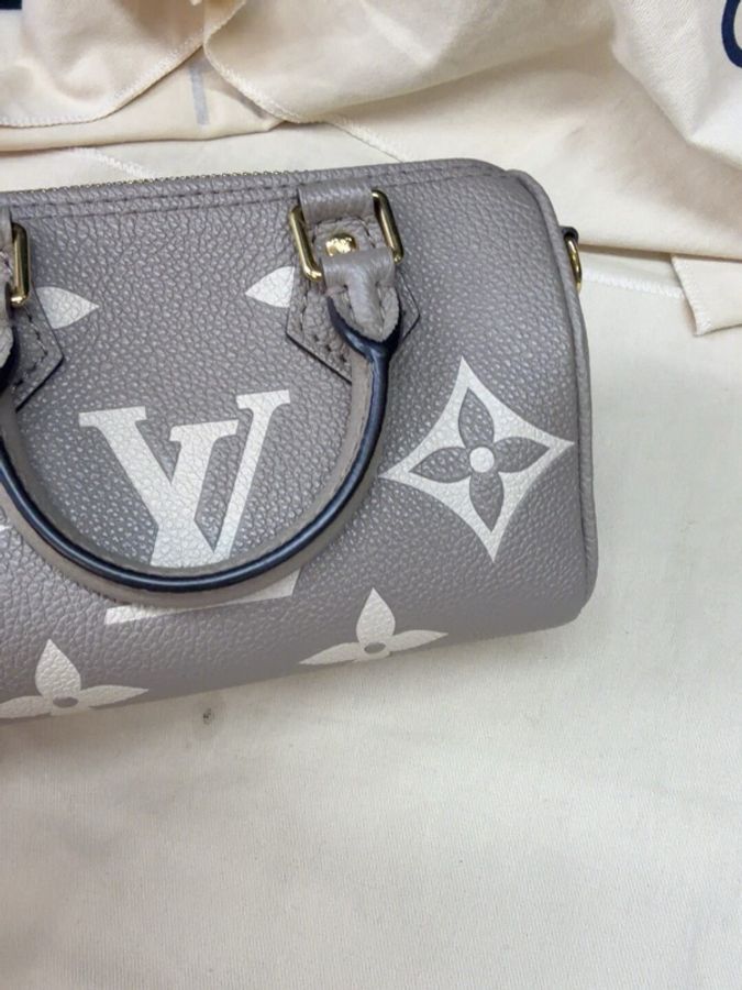 Louis Vuitton路易威登 Speedy Nano 大象灰-2