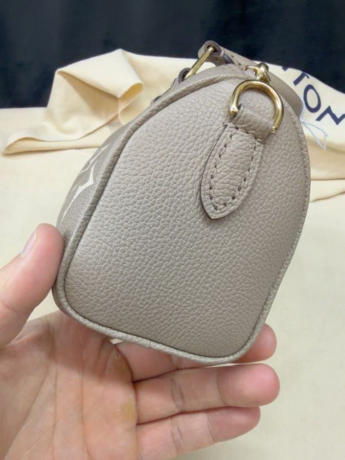 Louis Vuitton路易威登 Speedy Nano 大象灰-6
