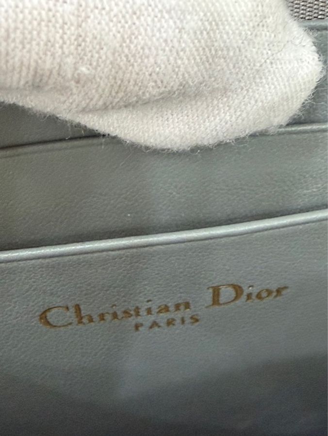 Dior 30 Montaigne Oblique 緹花 灰色 手機包 手提包 斜背包-25