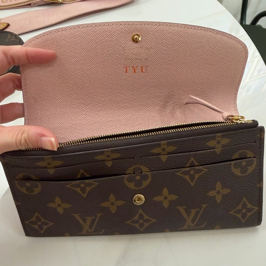 LV長夾粉色-0