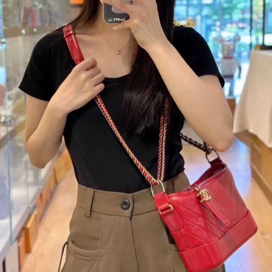 全新全配🍒#香奈兒 #紅金 #流浪小號 #29開 #盒子塵袋購證-1