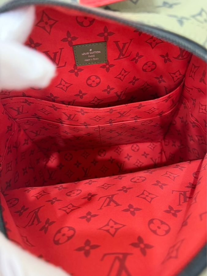 LV Discovery 雙肩包 後背包 軍綠色-29