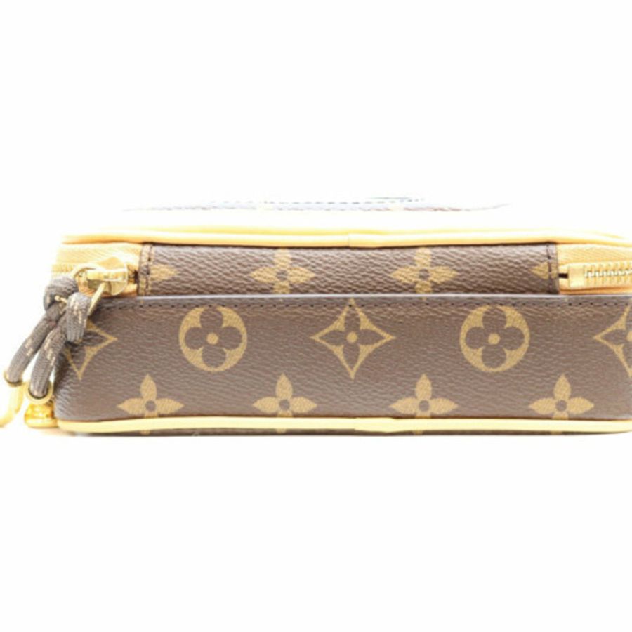 路易威登 M14062 Monogram Balladour 穿戴式皮夾單肩包-2