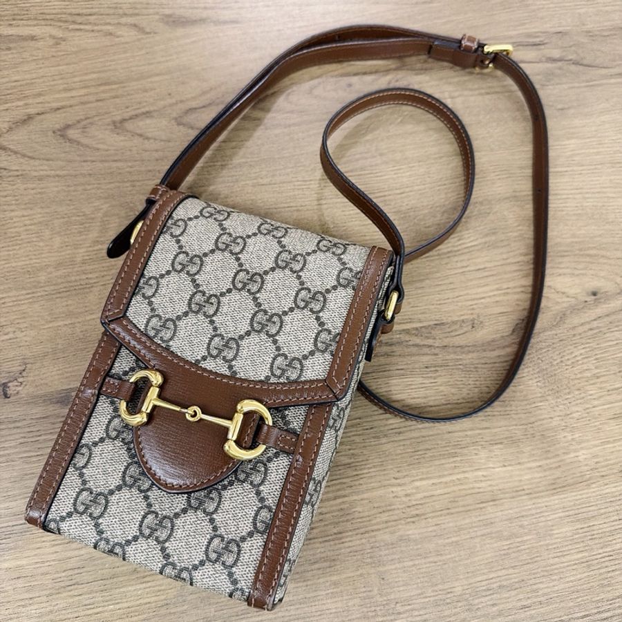 Gucci 古馳 1955 手機包 斜背包 隨身包 男女通用-0