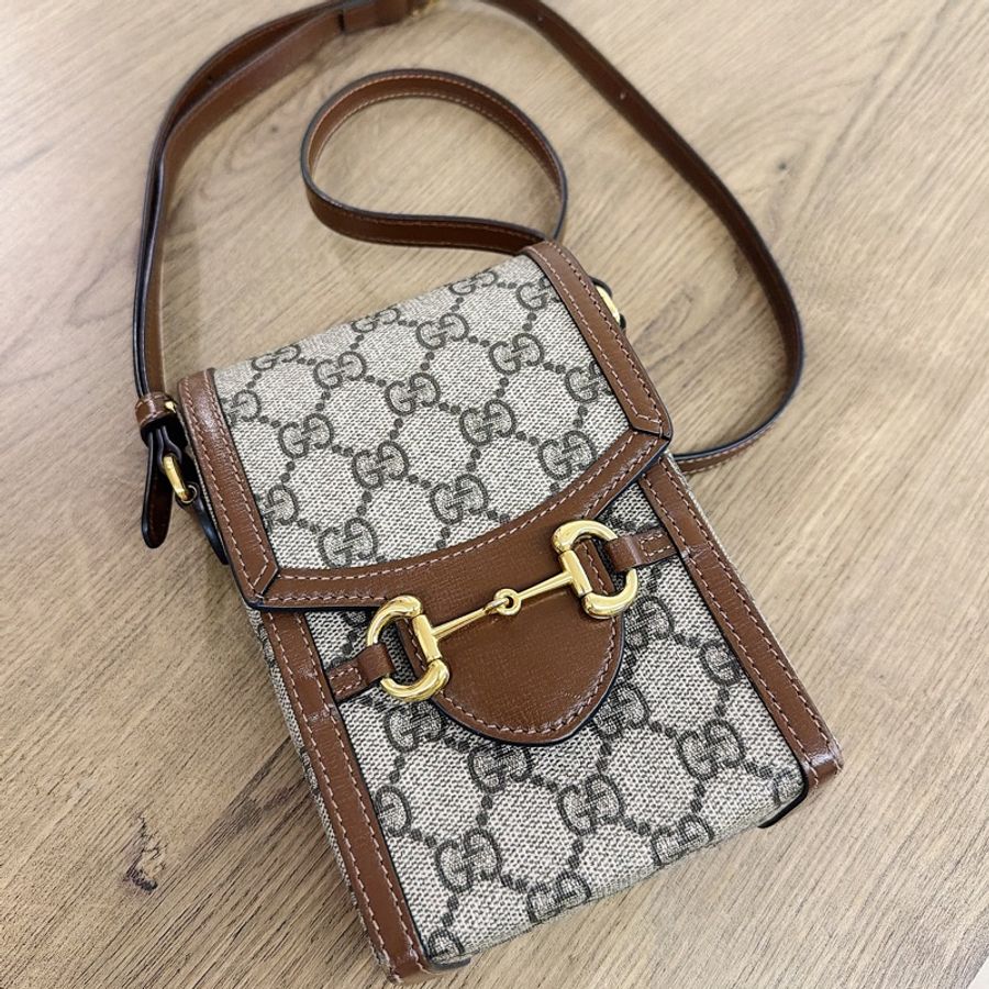 Gucci 古馳 1955 手機包 斜背包 隨身包 男女通用-1