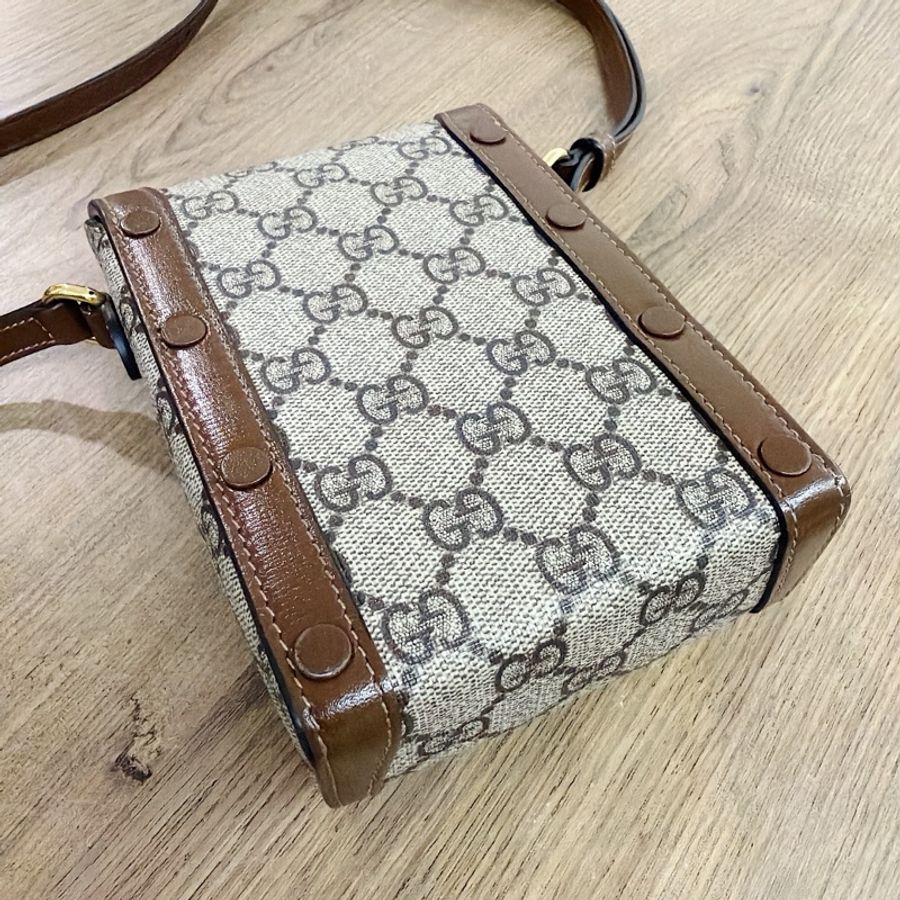 Gucci 古馳 1955 手機包 斜背包 隨身包 男女通用-7