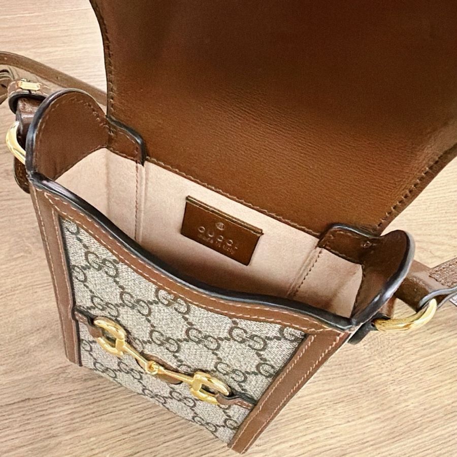 Gucci 古馳 1955 手機包 斜背包 隨身包 男女通用-20