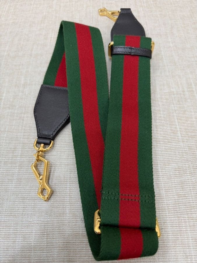 Gucci 經典黑色1955系列馬銜扣斜背包-29