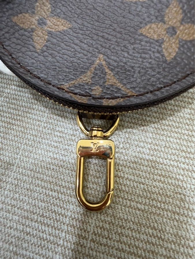 LV Multi Pochette 經典五合一 帆布牛皮飾邊提花肩帶手拿/肩背包/5合1包/麻將包 (M44813-綠色)-44