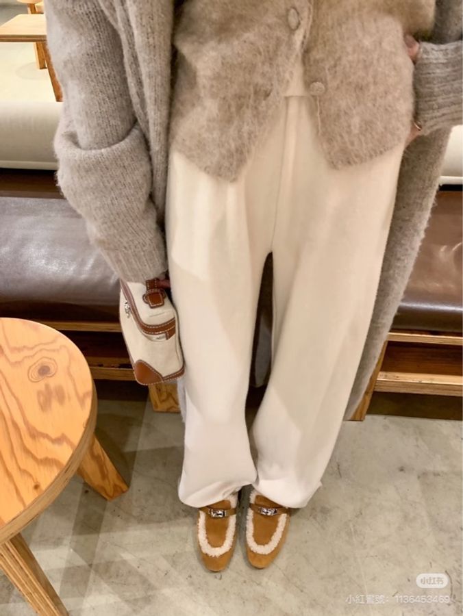 愛馬仕HERMES泰迪熊🧸毛毛 Kelly拖鞋-5