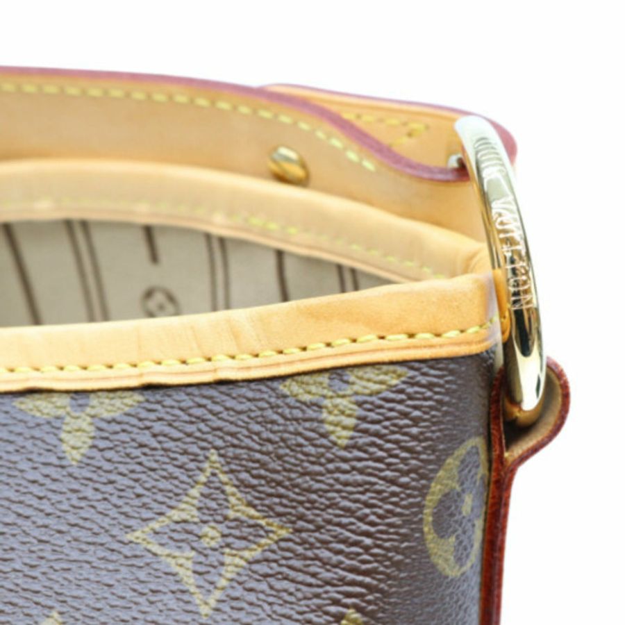 路易威登 M40352 Monogram Marron Delightful PM 棕色女士單肩包-5