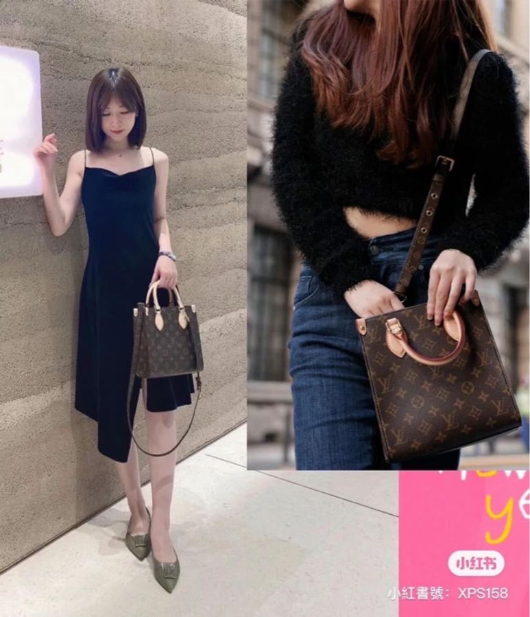 LV M45847 經典 SAC PLAT BB系列 Monogram 帆布手提包 肩背包 斜背包-4