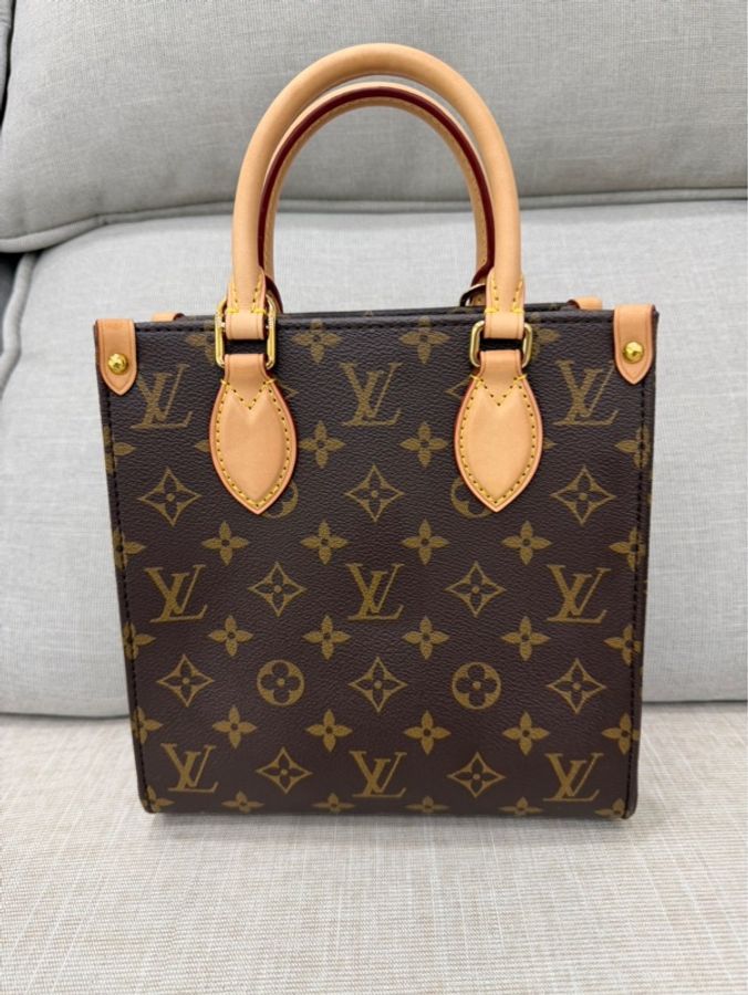 LV M45847 經典 SAC PLAT BB系列 Monogram 帆布手提包 肩背包 斜背包-6