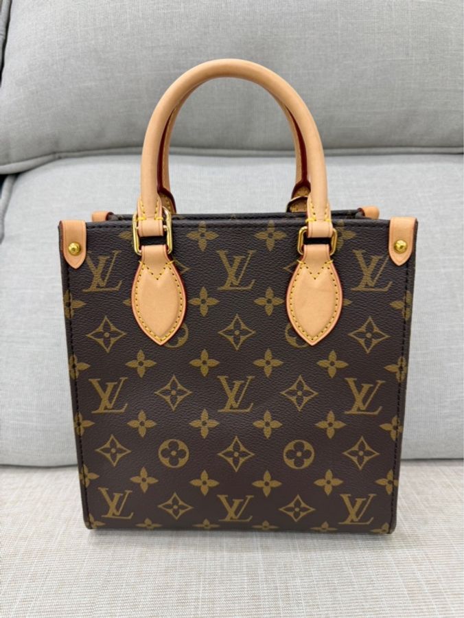 LV M45847 經典 SAC PLAT BB系列 Monogram 帆布手提包 肩背包 斜背包-7