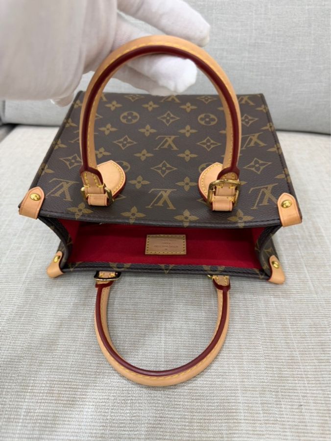 LV M45847 經典 SAC PLAT BB系列 Monogram 帆布手提包 肩背包 斜背包-36
