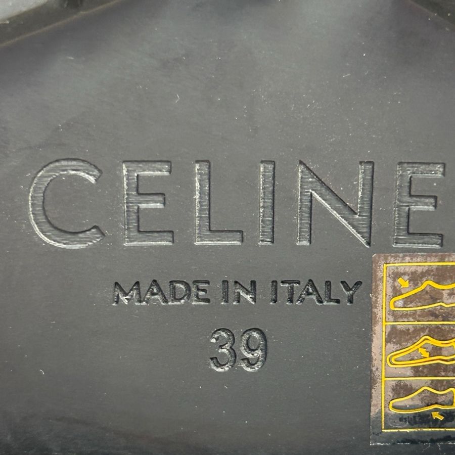 Celine賽琳黑色流蘇樂福鞋 尺碼:39 (未使用)-5
