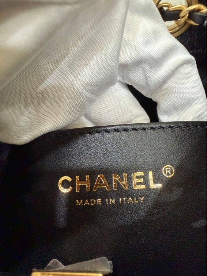 香奈兒Chanel 26P系列25bag mini牛仔黑色-26
