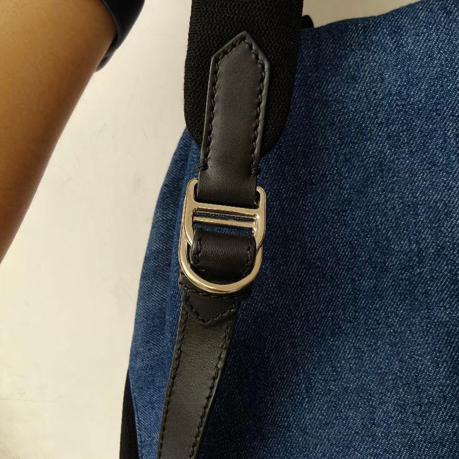 【8成新】㊣✨BALENCIAGA✨巴黎世家 牛仔 Balenciaga Explorer Backpack 丹寧 休閒 印字 後背包/二手包/二手精品/保證正品🌳二手樹屋🌳-26