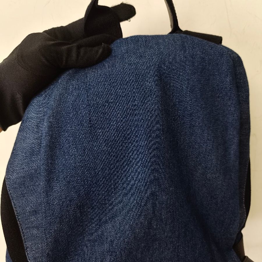 【8成新】㊣✨BALENCIAGA✨巴黎世家 牛仔 Balenciaga Explorer Backpack 丹寧 休閒 印字 後背包/二手包/二手精品/保證正品🌳二手樹屋🌳-30