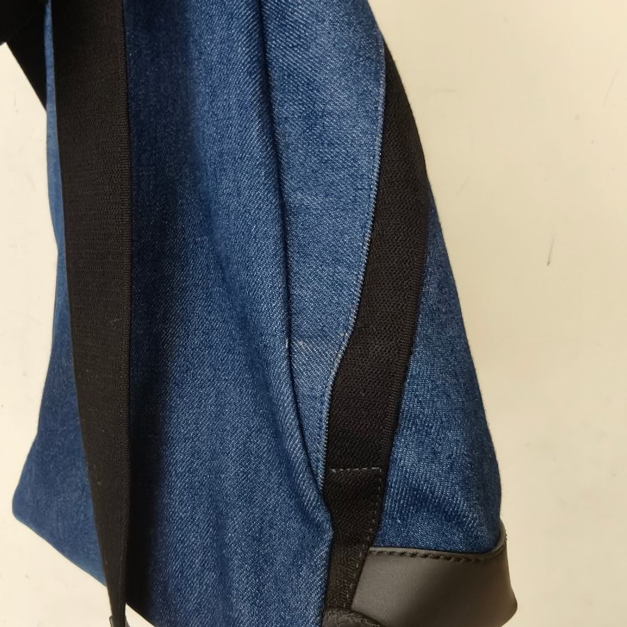 【8成新】㊣✨BALENCIAGA✨巴黎世家 牛仔 Balenciaga Explorer Backpack 丹寧 休閒 印字 後背包/二手包/二手精品/保證正品🌳二手樹屋🌳-34