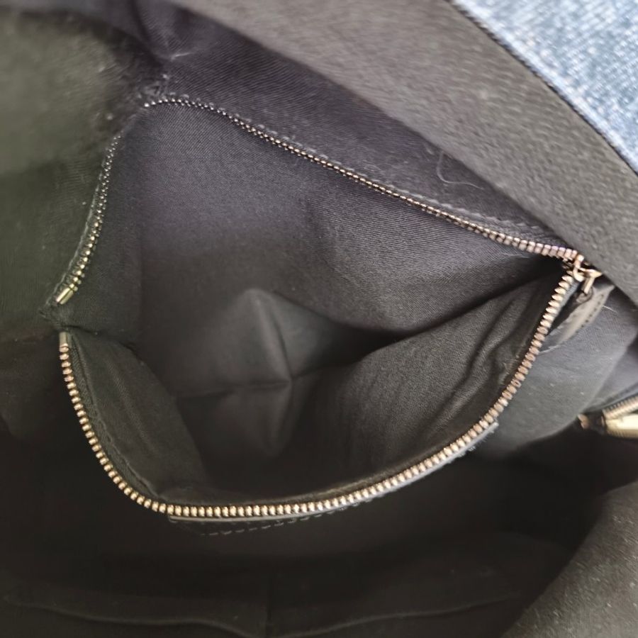 【8成新】㊣✨BALENCIAGA✨巴黎世家 牛仔 Balenciaga Explorer Backpack 丹寧 休閒 印字 後背包/二手包/二手精品/保證正品🌳二手樹屋🌳-46