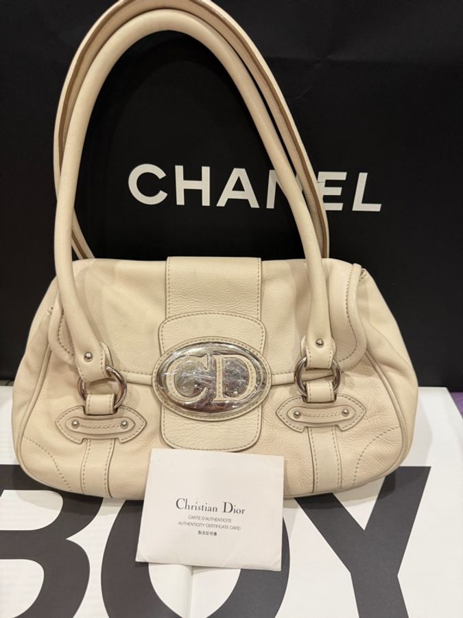 Dior 白色肩背包-0